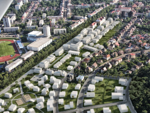 V Jičíně finišuje stavba nové obytné čtvrti na Kasárnách. Termín se posouvá konec roku