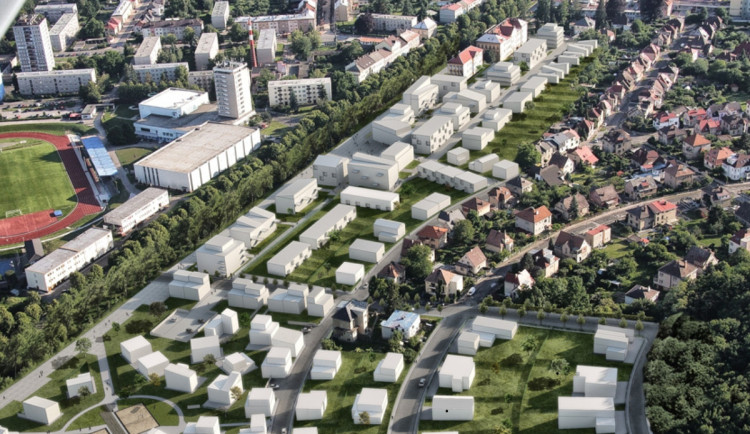 V Jičíně finišuje stavba nové obytné čtvrti na Kasárnách. Termín se posouvá konec roku