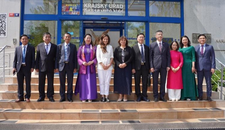 Karlovarský kraj jednal s delegací z Vietnamu o rozvoji spolupráce