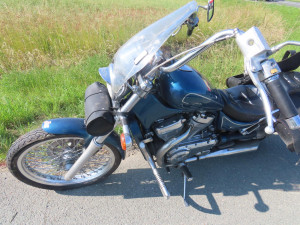 Tragická nehoda u Chlumce nad Cidlinou. O život přišel motorkář