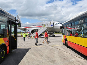 Na hradecké letiště přiletí legendární Airbus A319CJ. Vrací se přesně po roce