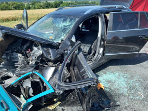 Svědek zachytil osudovou chybu řidiče, který vjel u Úlibic do protisměru