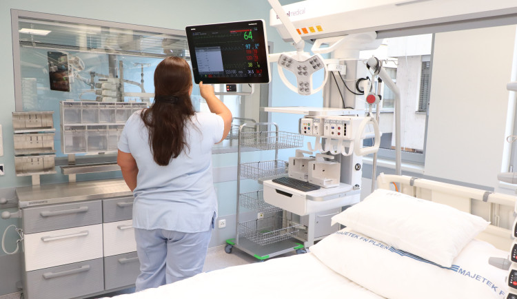 Fakultní nemocnice Plzeň zdvojnásobila za 180 milionů počet lůžek kardiologie