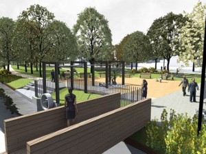 Hradecké Kukleny budou už letos na Vánoce zelenější, vyrůstá tady nový park