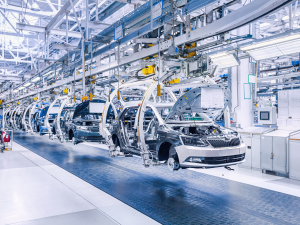 Automobilka Škoda Auto kvůli výpadku proudu nevyrobila několik stovek aut