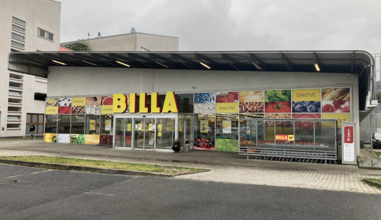 Billa na Rybníčku je kvůli rekonstrukci do 13. srpna uzavřená