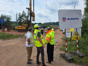 OBRAZEM: Stavba obchvatu Náchoda pokračuje rychlým tempem. Tunel začne vznikat na podzim