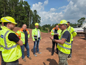 OBRAZEM: Stavba obchvatu Náchoda pokračuje rychlým tempem. Tunel začne vznikat na podzim