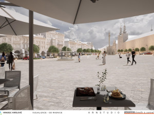 Rekonstrukce hradeckého náměstí v roce 2029? Radnice vybrala projektanta