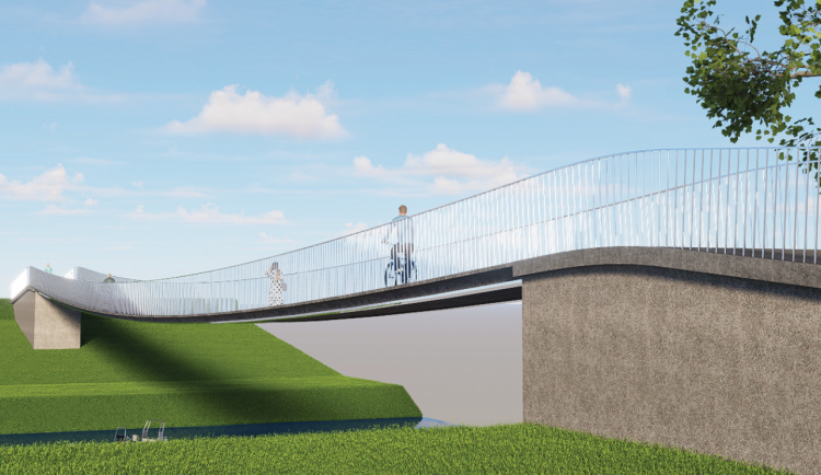 Písecká lávka má stejnou konstrukci jako ta zřícená v Troji, čeká ji obnova