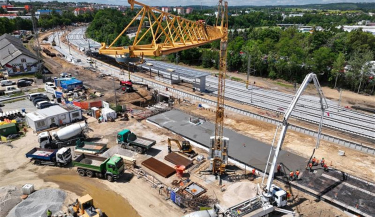 Mapa: Z Jihlavy se díky vysokorychlostním vlakům stane hlavní dopravní uzel
