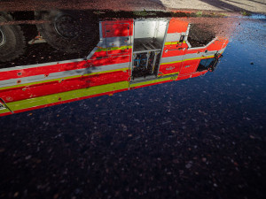 Požár vlaku v Předměřicích nad Labem: Hasiči zasahovali u technické závady