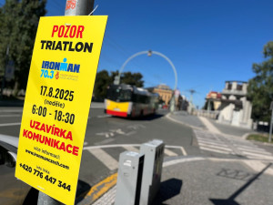 Blokové čištění v Hradci před IRONMAN 70.3: Ode dneška pozor na uzavírky ulic