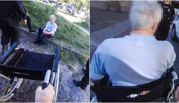 Zmatený senior s Alzheimerem bloudil městem, pomohl mu všímavý muž