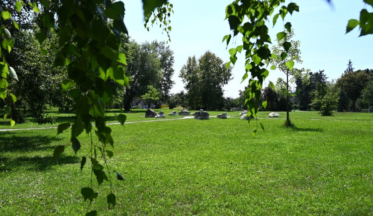 Zelená plocha, která ponese jméno po Františce Plamínkové