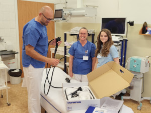 Dvorská nemocnice modernizuje endoskopické pracoviště. Zdokonalí diagnostiku