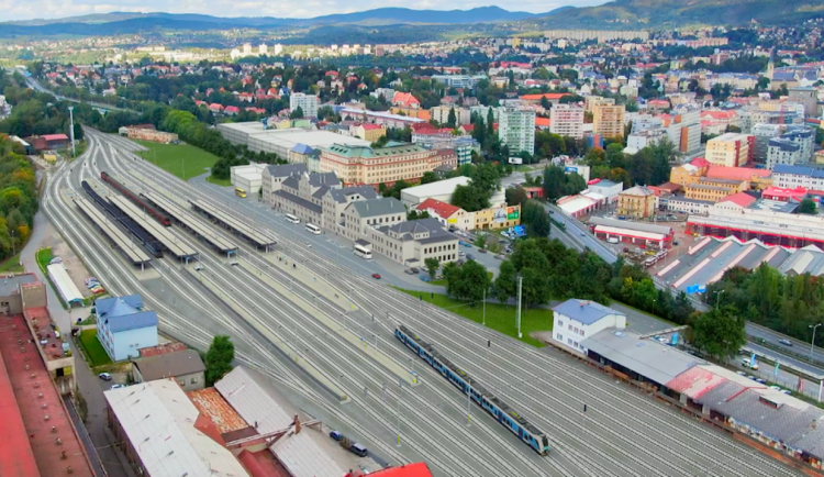 Do soutěže o podobu nového libereckého nádraží přišlo sedm návrhů, posoudí je porota