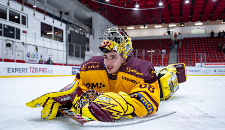 Skvělý Adam Beran nepřipustil drama, Dukla veze tři body z Frýdku-Místku