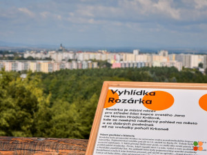 Vyhlídka Rozárka má nový kabát. Technické služby dokončily další projekt z participativního rozpočtu