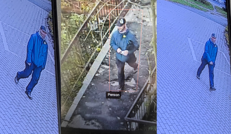 Poznáváte ho? Policie hledá svědka napadení a okradení 71leté seniorky v Jablonci