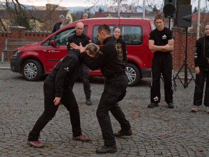 Noc venku ve Dvoře Králové přilákala stovky lidí. Vybraly se tisíce potravin