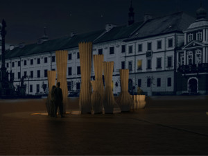Hradec Králové vybral podobu nové kašny na Velkém náměstí. Ukáže ji na výstavě