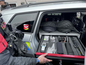 Tým speciálně vycvičených policistů dostal nové velitelské auto. Zefektivní jejich práci