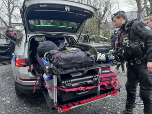 Tým speciálně vycvičených policistů dostal nové velitelské auto. Zefektivní jejich práci