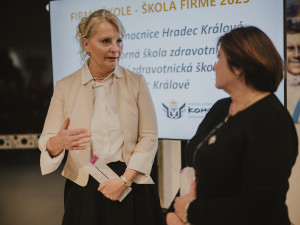 Spolupráce hradecké nemocnice a zdravotnické školy získala ocenění