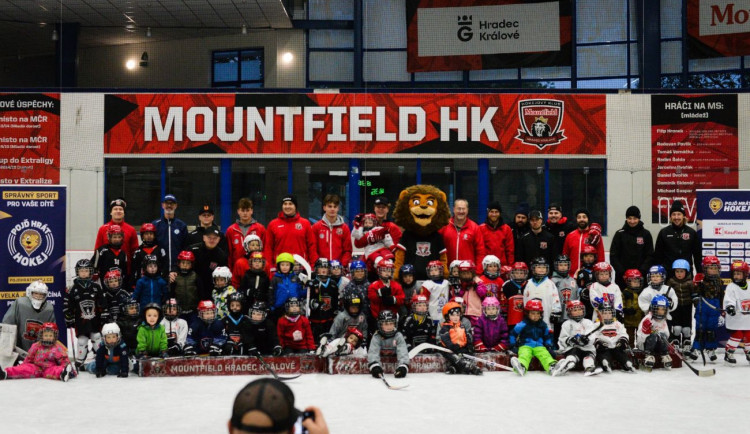 Děti se můžou stát v Hradci Králové na chvíli profi hokejistou