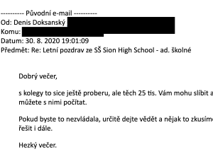 Doplaťte desítky tisíc, nebo dítě nepůjde k maturitě. Rodiče popisují praktiky školy Sion