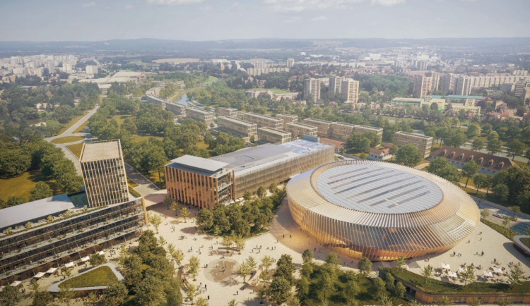 Koloseum, Vltava nebo Samson. Jihočeši hledají název pro novou sportovní halu