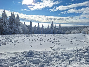 Zimní pohádka na fotkách, Orlické hory jsou pod sněhem