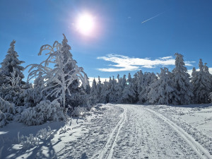 Zimní pohádka na fotkách, Orlické hory jsou pod sněhem