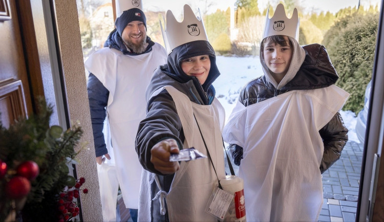 Tříkrálová sbírka na východě Čech vynesla rekordních 31,1 milionu korun