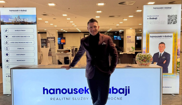 Realitní makléř Jiří Hanousek z Hradce Králové, který se mimo jiné věnuje prodeji nemovitostí v Dubaji.