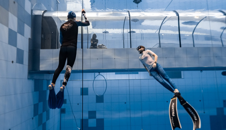 Potápěčský bazén je Deepspot v Polsku u Varšavy.