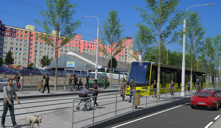 Radní odklepli stavbu nové tramvajové trati, původně se s ní počítalo už před rokem 1989