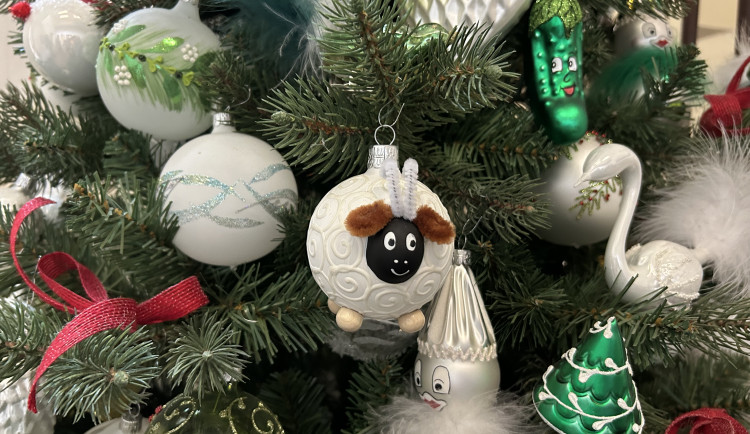 Vánoční ozdoby ve Dvoře Králové nad Labem