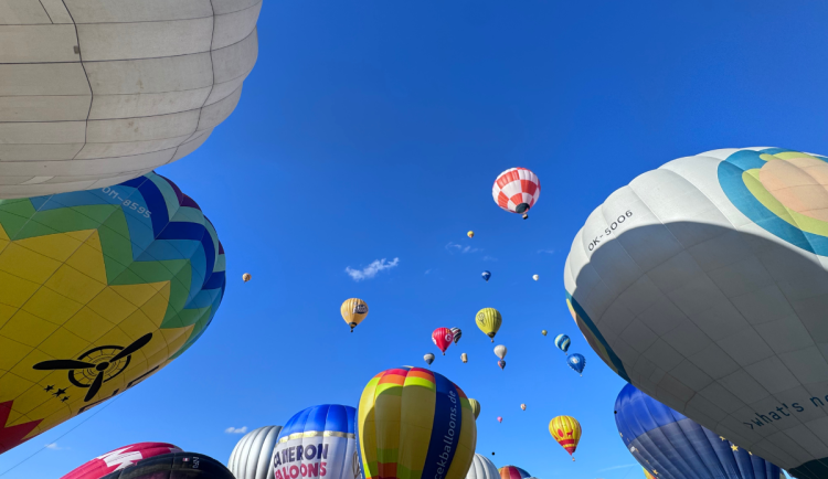 Velký zájem byl také o akci 80 balónů nad Hradcem