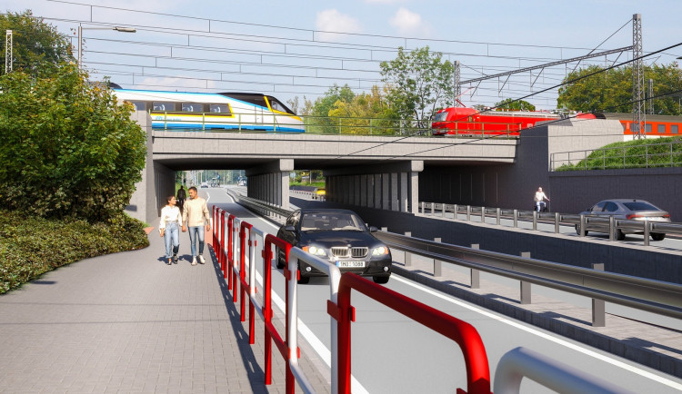 Začíná oprava stoletého železničního mostu přes Hlučínskou ulici v Ostravě-Přívoze