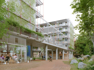 Mezinárodní architektonicko-urbanistickou soutěž na bytový dům a nové náměstí vyhrál návrh ateliérů z Barcelony.