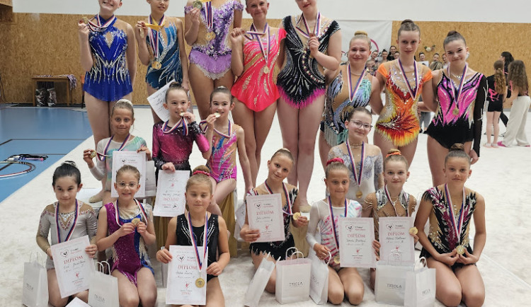 Liberecké moderní gymnastky zazářily na oblastních přeborech. Vybojovaly tři tituly