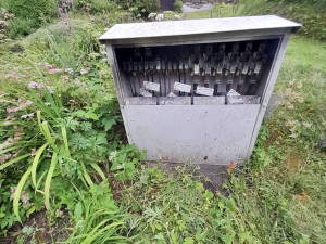 Požár elektrického rozvaděče na Trutnovsku způsobil hlemýžď
