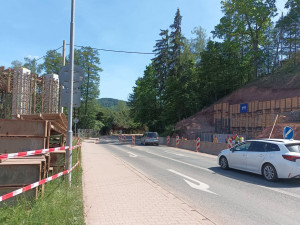 Stavba obchvatu Náchoda zkomplikuje dopravu. Uzavře se cesta na Broumov