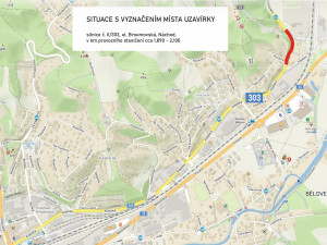 Stavba obchvatu Náchoda zkomplikuje dopravu. Uzavře se cesta na Broumov