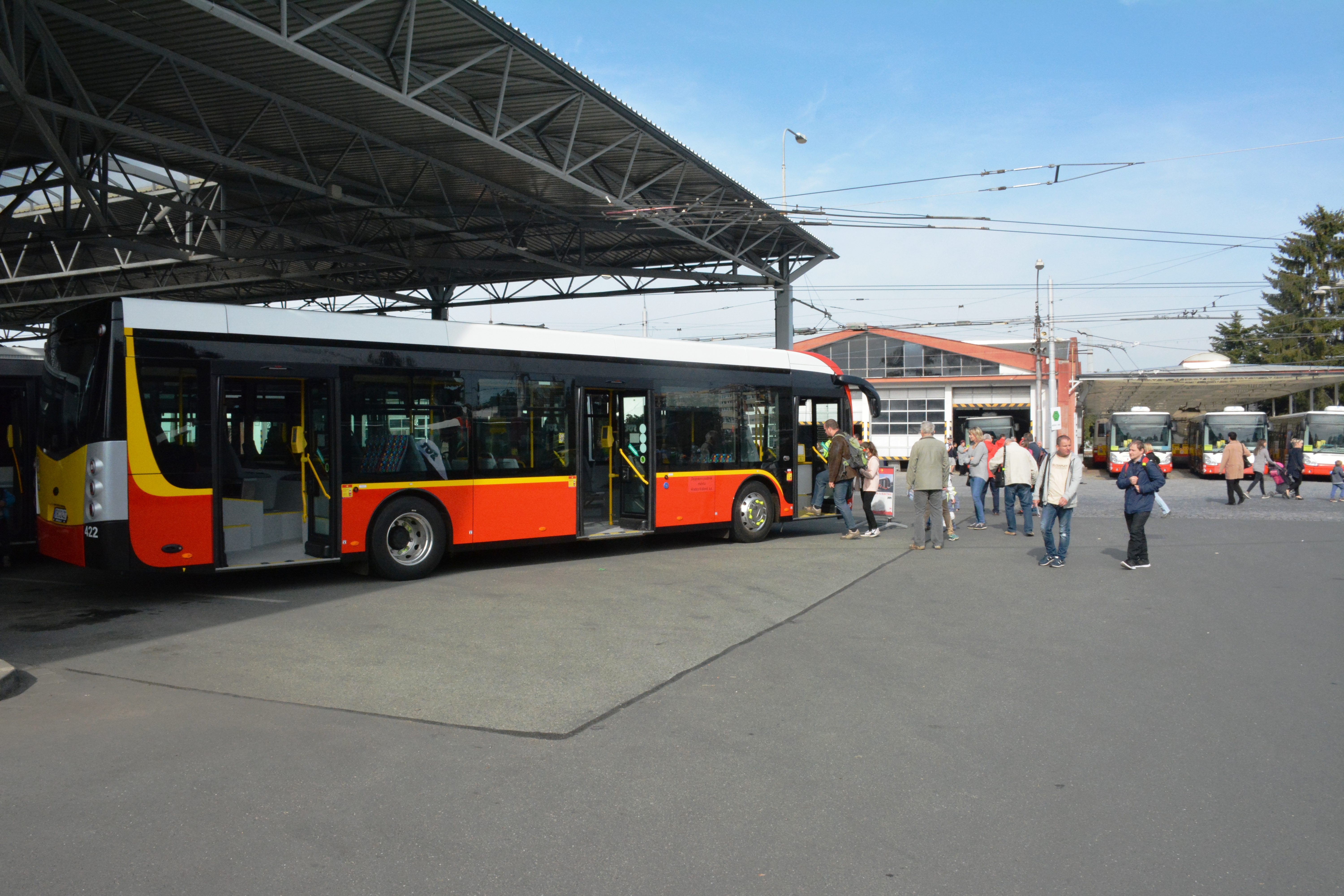 Dopravní podnik otevřel dveře návštěvníkům
