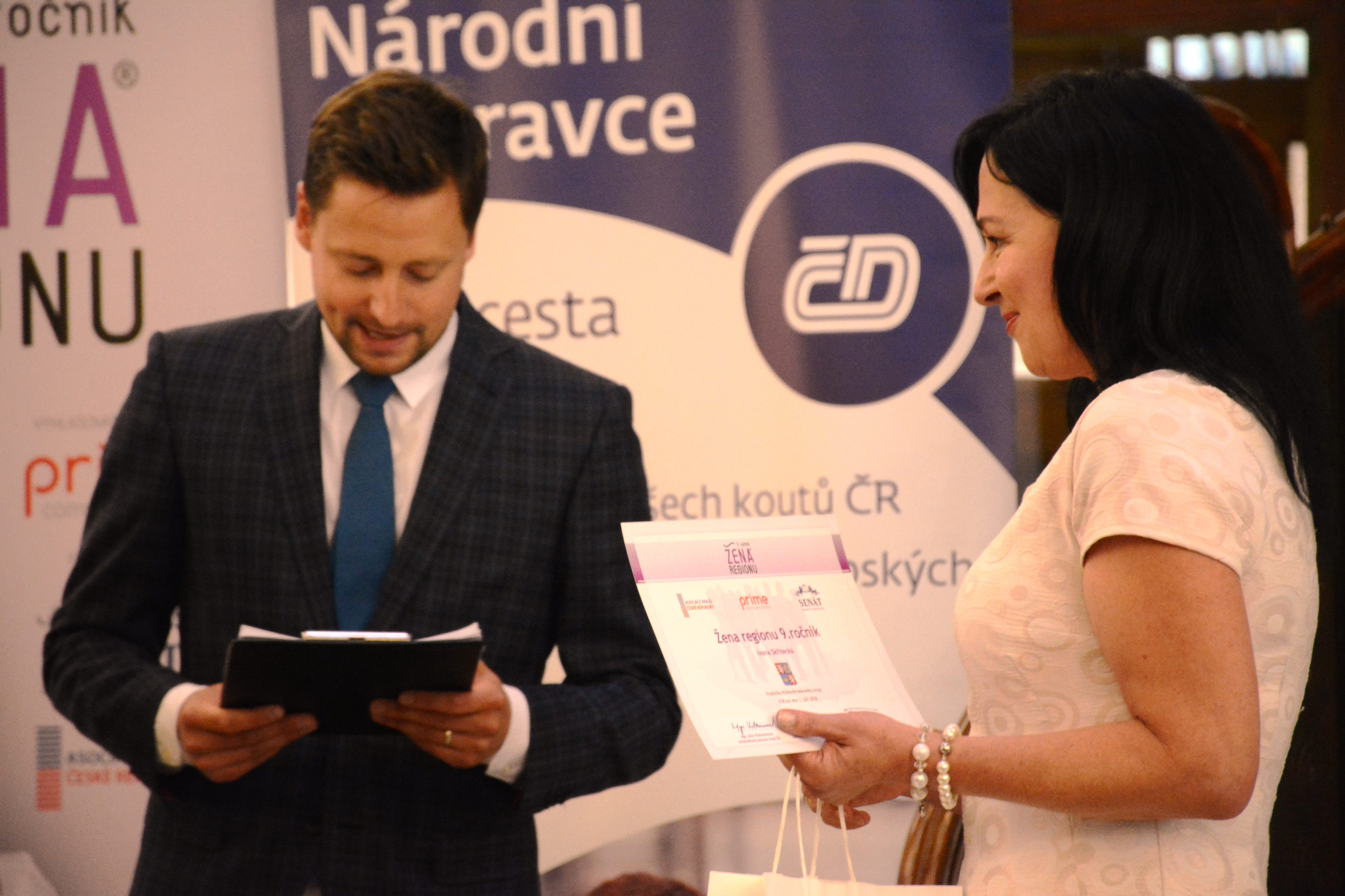 Ženou regionu se stala Tereza Melišová, pomáhá dětem v nemocnicích i azylových domech
