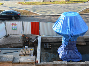 Oprava budovy Muzea východních Čech jde podle plánu, skončí na jaře