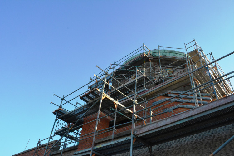 Oprava budovy Muzea východních Čech jde podle plánu, skončí na jaře